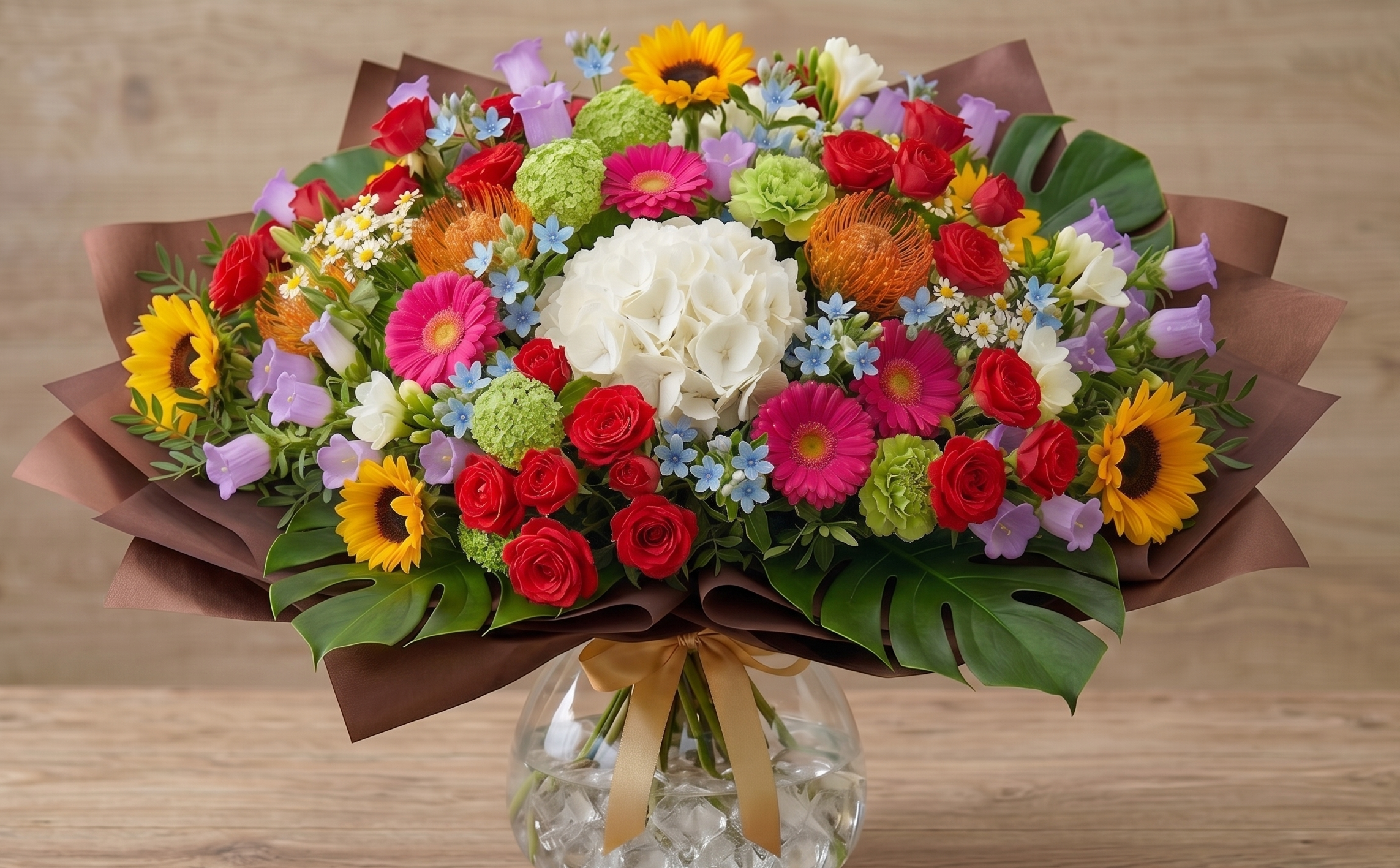 Bouquet – Tons multicolores