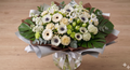 Bouquet – Tons froids : blanc, vert, touches crème