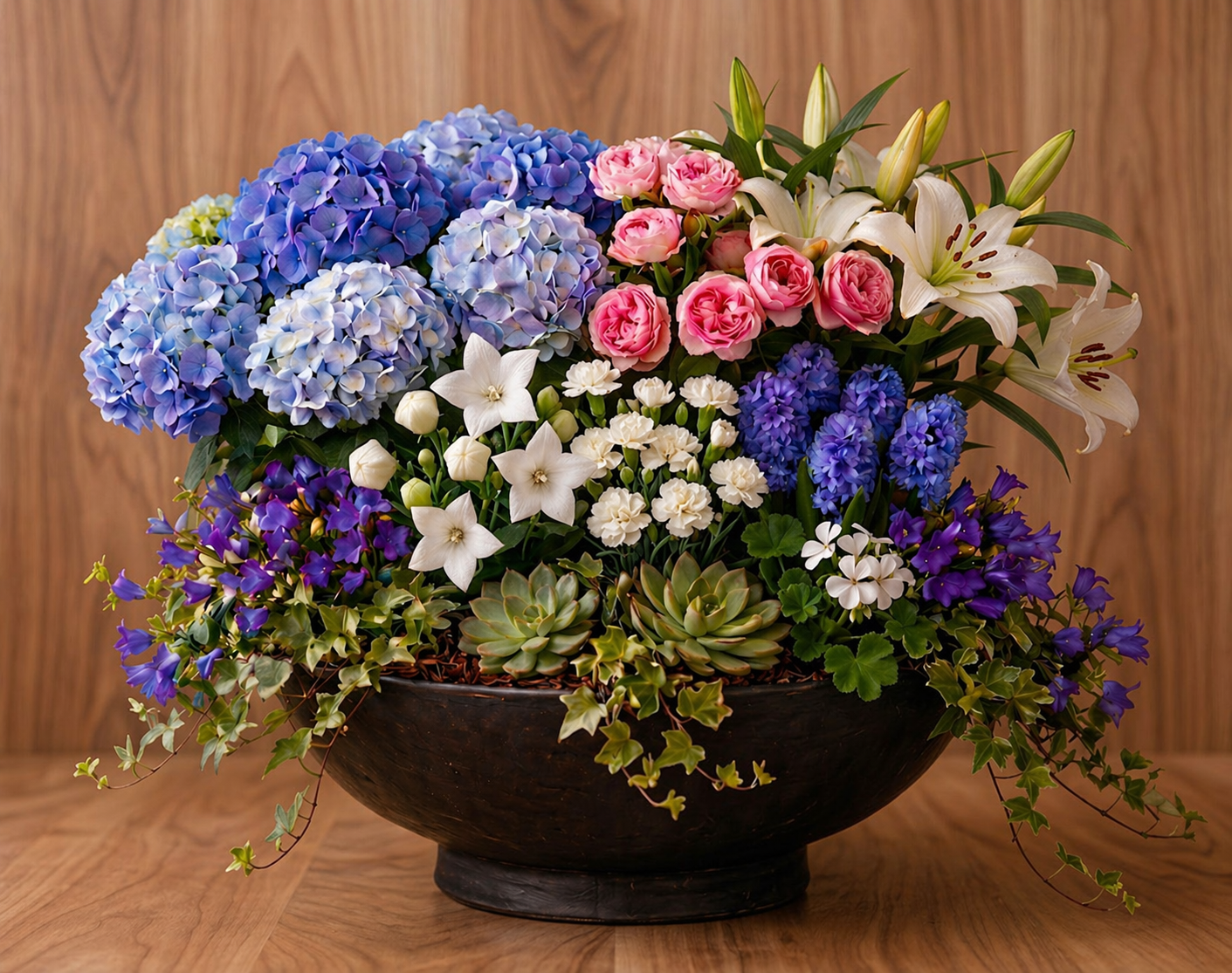 Coupe de plantes – Tons froids