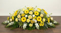 Coussin Premium – Dominante jaune, nuances de blanc