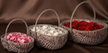 Panier de pétales