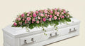 Dessus de cercueil – Exclusivement de roses roses
