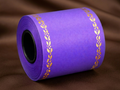 Ruban funéraire personnalisé – Mauve